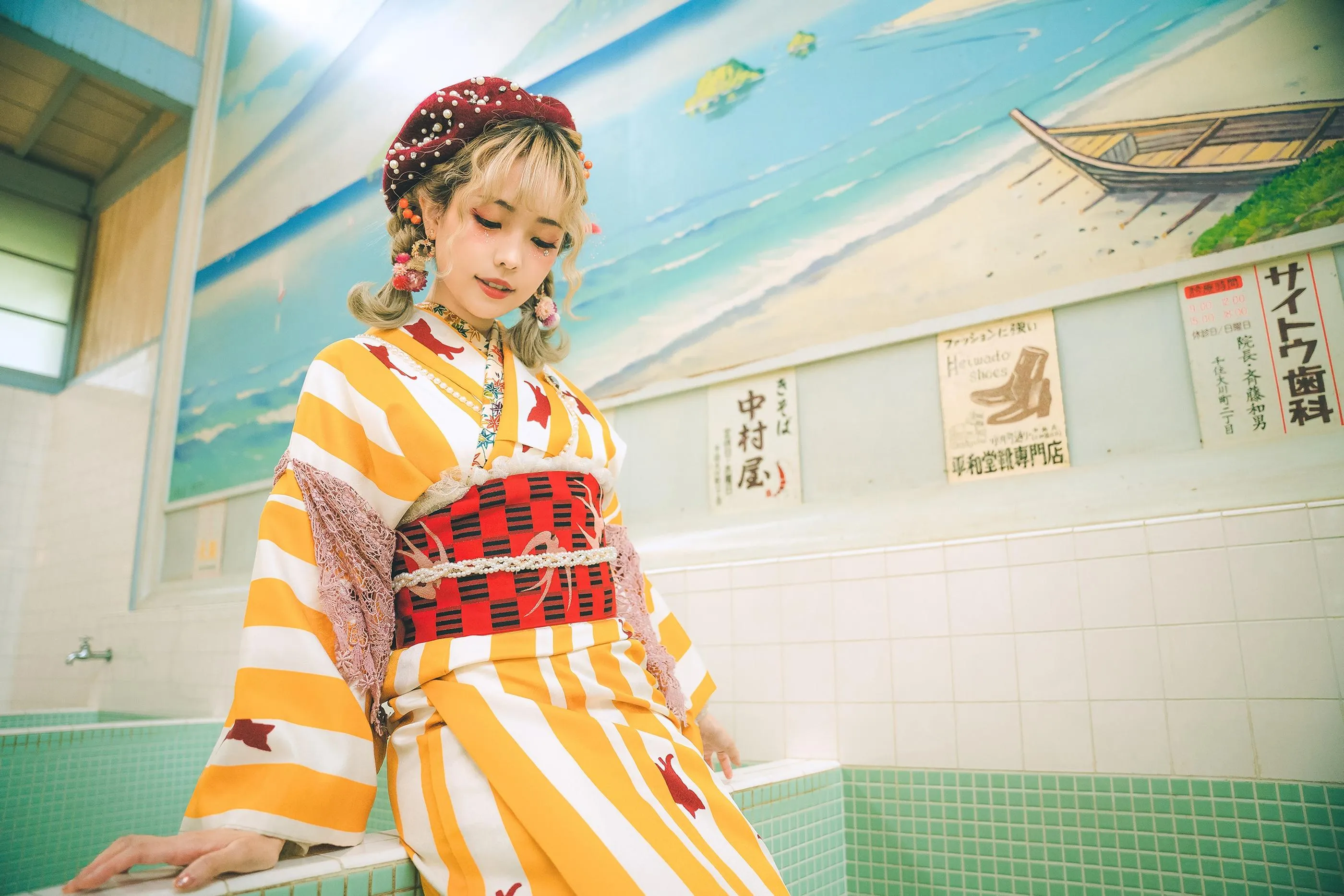 ElyEE子 – NO.90 [2020 Ely Collection] Digital photo set 10套-6 Retro Kimono II [62P]插图5